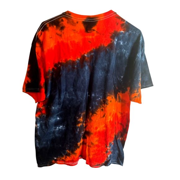 Vintage Chicago Bears T-Shirt Adult Size XK Tie Dye Orange NFL Football 90s - Picture 3 of 5